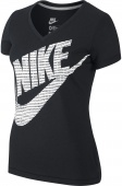  Футболка женская Nike Futura Line Shine  Черный  S